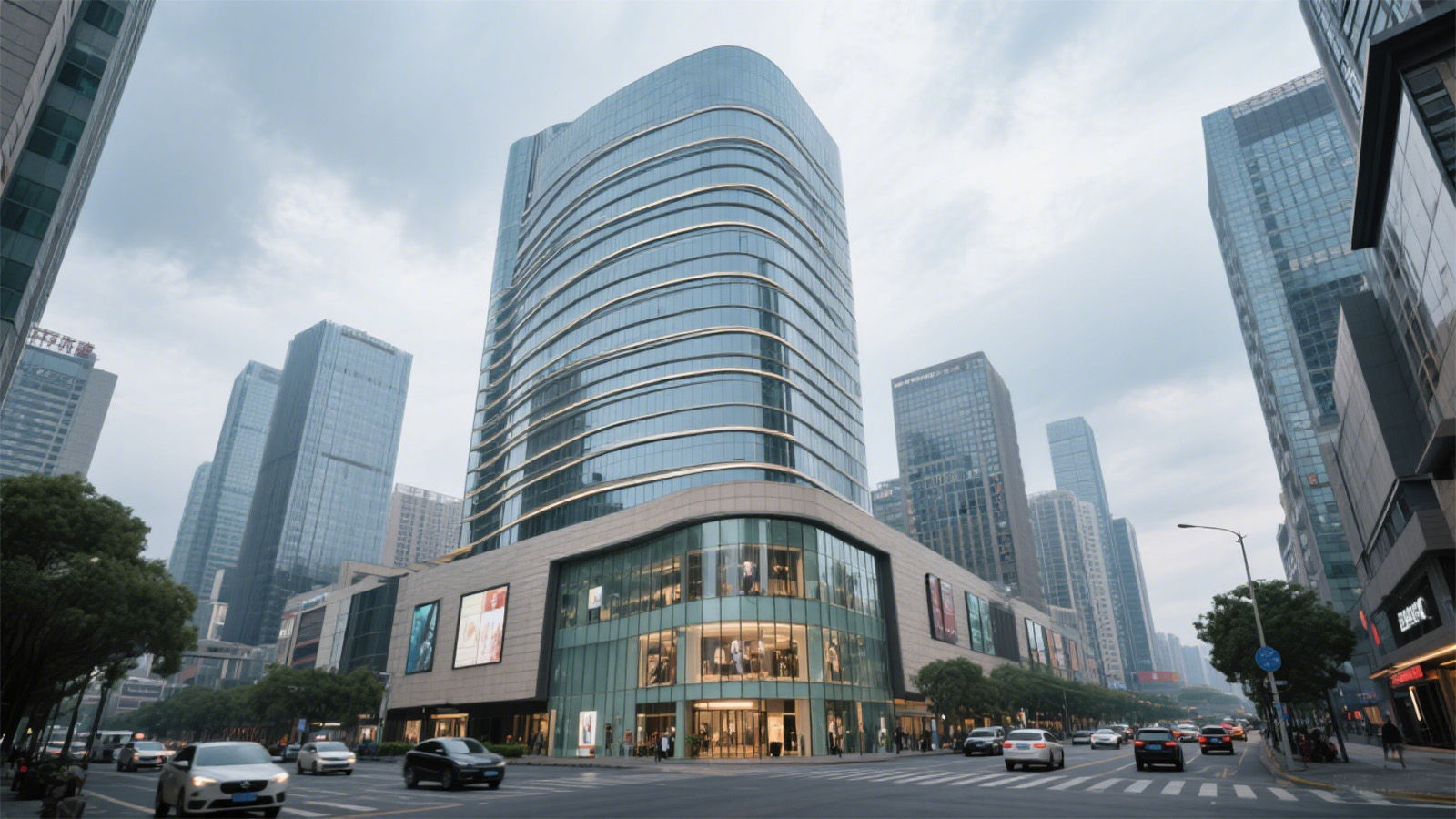 Large commercial buildings