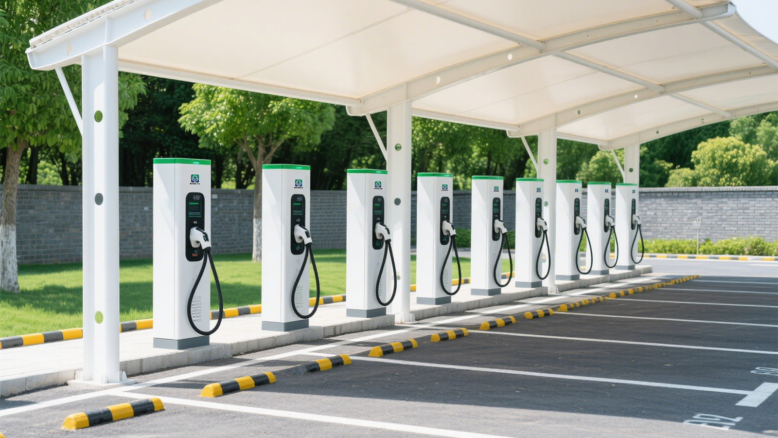 Electric vehicle charging station